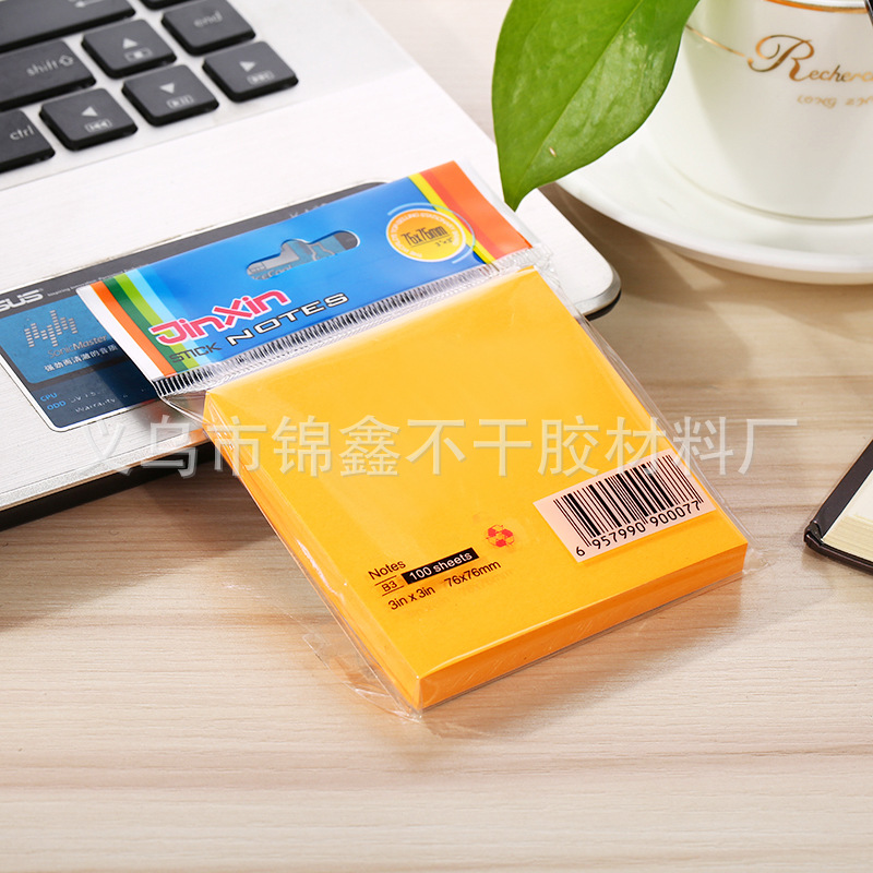 형광 오렌지 76*76mm (12 회 복용하십시오)