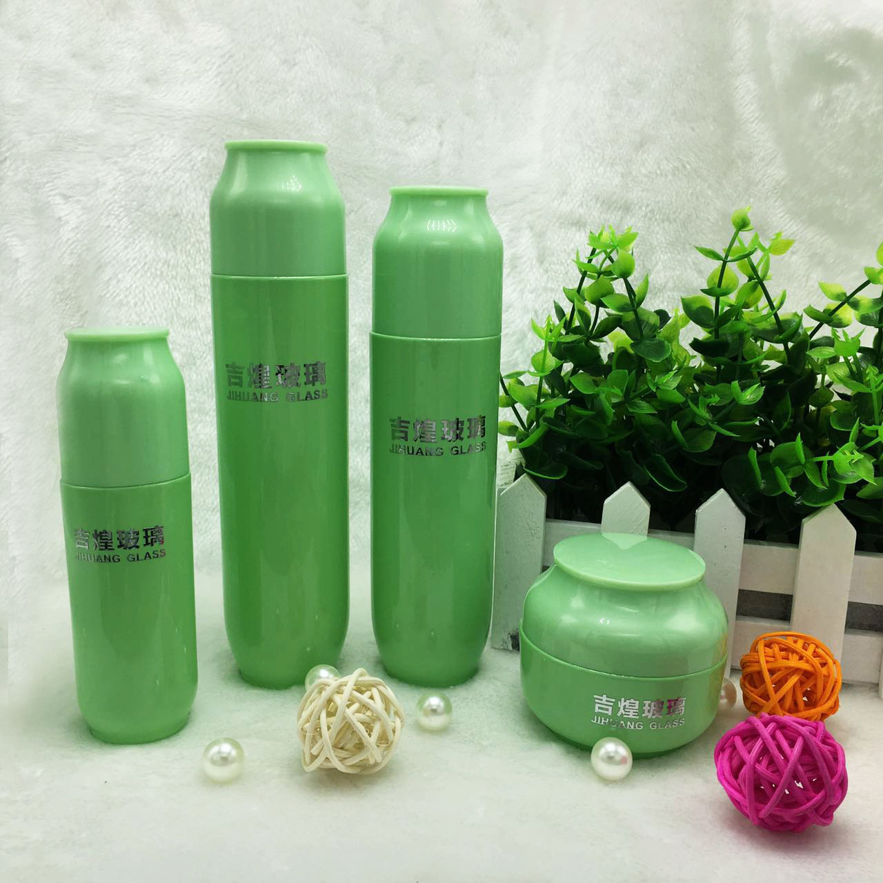 供应化妆品包材 玻璃瓶 玻璃制品 水乳霜分装瓶 型号JH1013