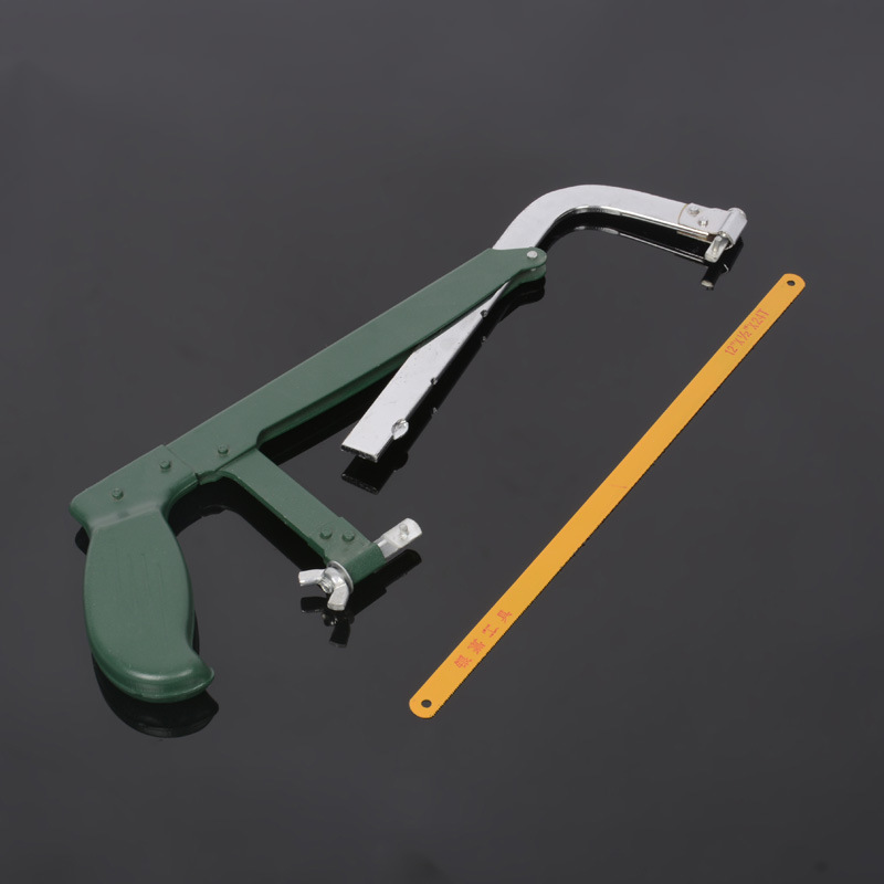 Los fabricantes venden aleación de aluminio engrosada Marco de sierra durable manual ajustable mini Marco de sierra