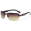 Men's metal fashionable sunglasses, trend glasses, wholesale