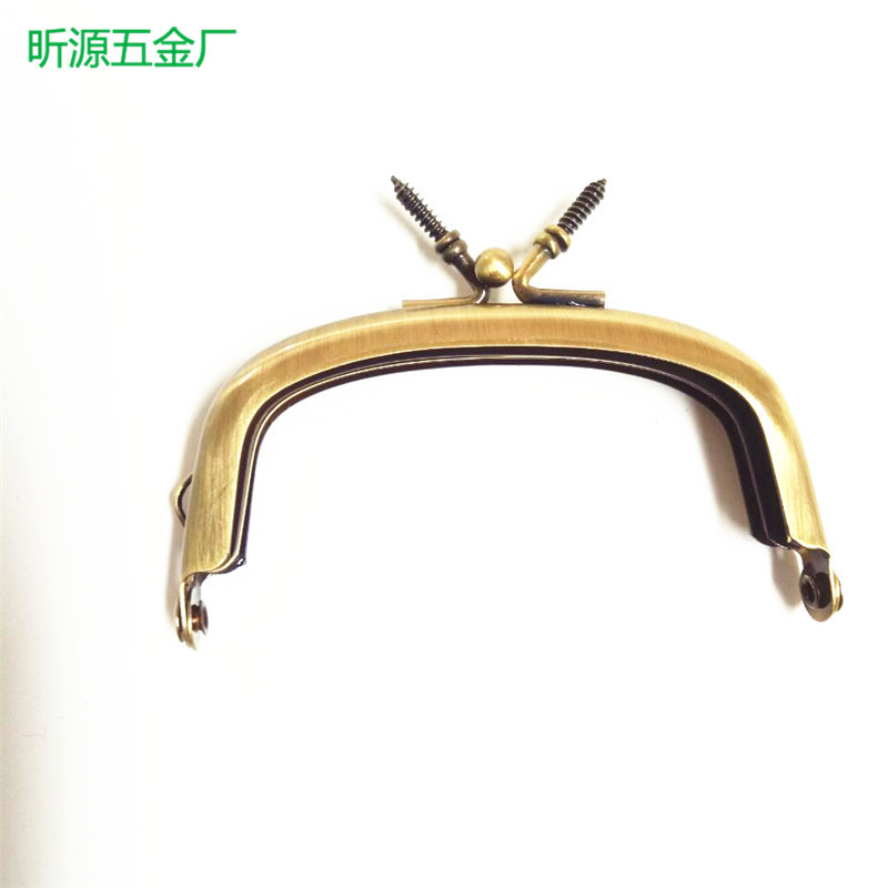 专业供应 不锈钢手袋五金较 手袋五金口夹 钱包五金扣 铜钱包五金