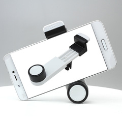 一字型創意簡易汽車導航支架空調出風口夾子車載手機支架廠家直供