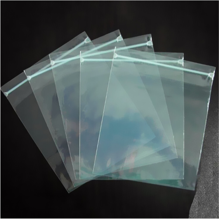 透明自封袋零食自封袋 PE骨封口袋 PE自封袋 凹凸骨袋