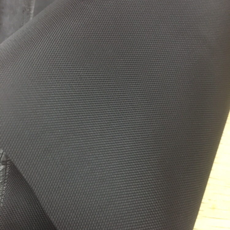 厂家现货 210D牛津布 黑色现货 固色涤纶 涂层箱包里面料15*19