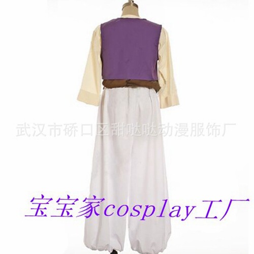 Sweet Halloween One Thousand and One Nights COS costume Magic Lamp Aladdin cosplay costume manufacturer