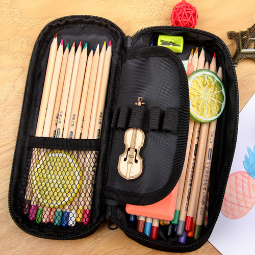  New Cute Panda Lead Bag Korean Style Children's Study Supplies Oxford Cloth Pen Case for Drop Shipping