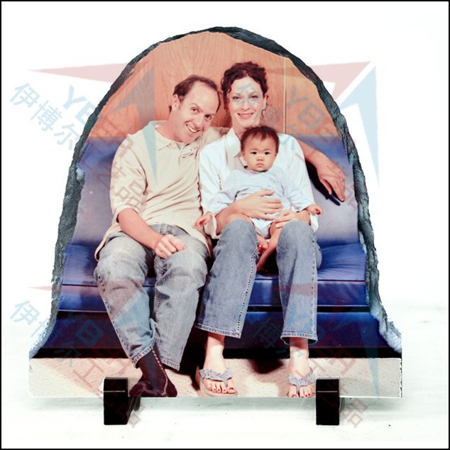 ��Ӧ��תӡʯ�廭 ����ʯ�� ��ӡ����Ȼ��ʯ 20*20cm ����ֱ��