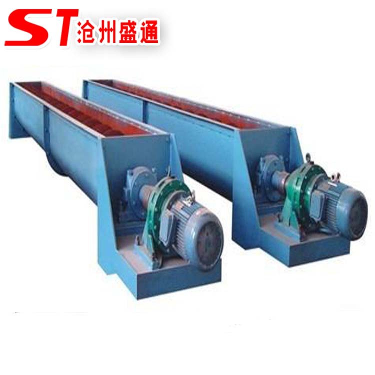 小型给料绞龙 U型单轴双轴水泥输送机 厚料螺旋给料厂家质保一年