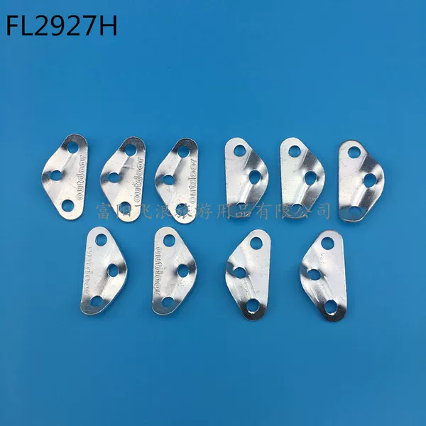 Outdoor canopy tent accessories triangle aluminum buckle aluminum alloy three-eye wind rope buckle adjustment buckle three-hole anti-slip buckle with words