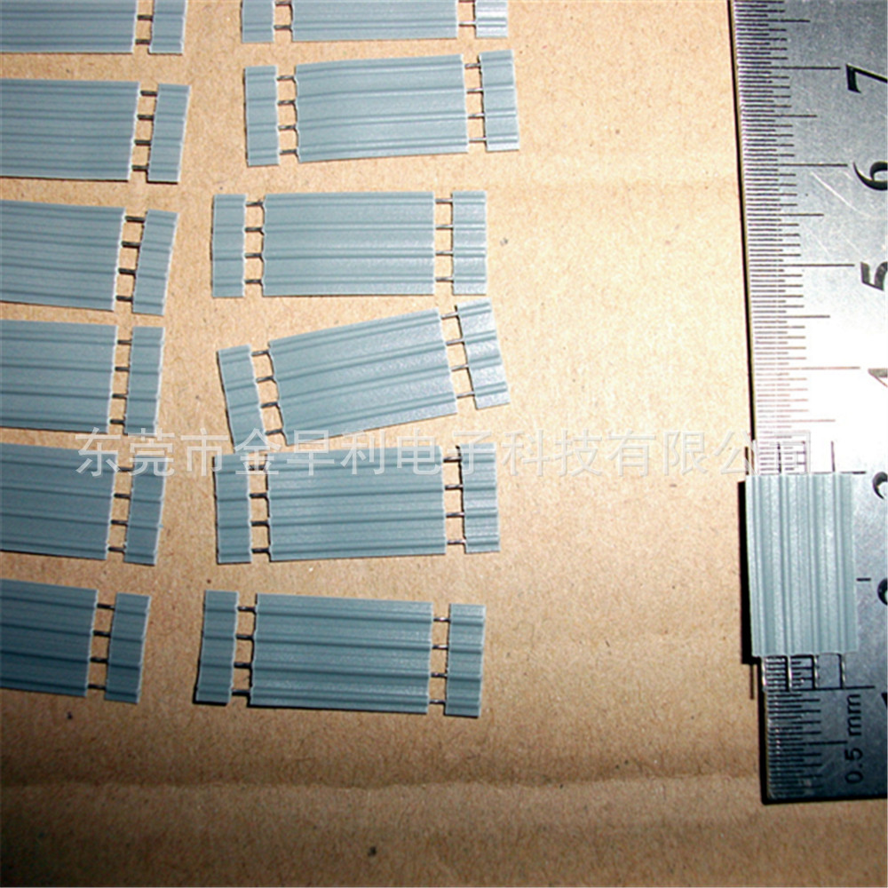 厂家批4*23板接板灰排线手柄线2.54间距纯铜高性价比2PIN充电器线