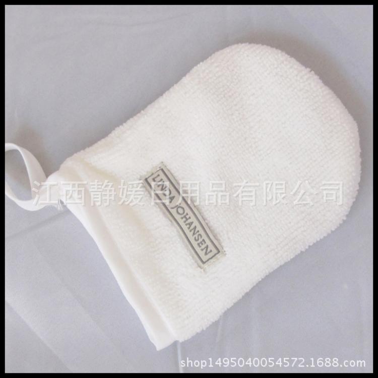 Fábrica al por mayor estilo coreano removedor de maquillaje limpieza guantes de dedo Toalla de belleza guantes de lavado de cara puede agregar LOGO lote mixto Comercio exterior cara lavado soplo
