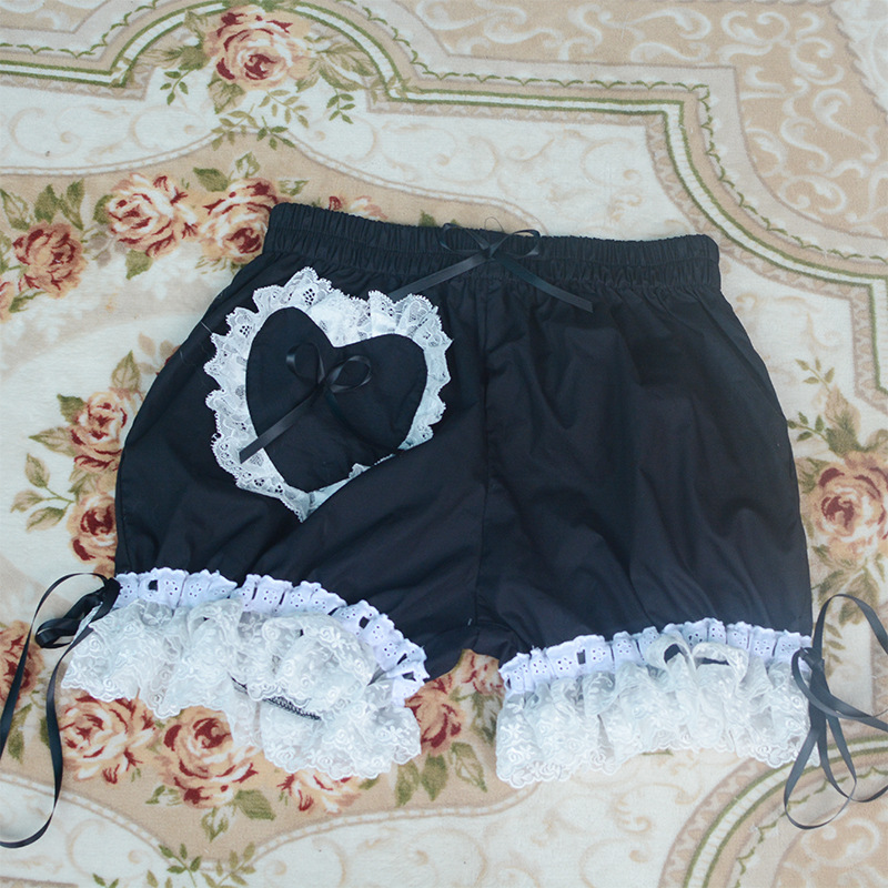 Brocade jardín nuevo dulce lindo Lolita algodón leggings shorts Lolita calabaza Pantalones