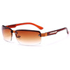 Men's metal fashionable sunglasses, trend glasses, wholesale