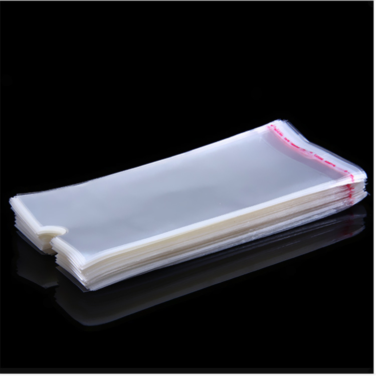 OPP不干胶自粘袋透明塑料包装袋玻璃袋透明袋opp自粘袋厂家