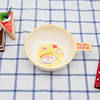 Children's handle, cartoon cute tableware, ceramic soup bowl for food, wholesale, fall protection