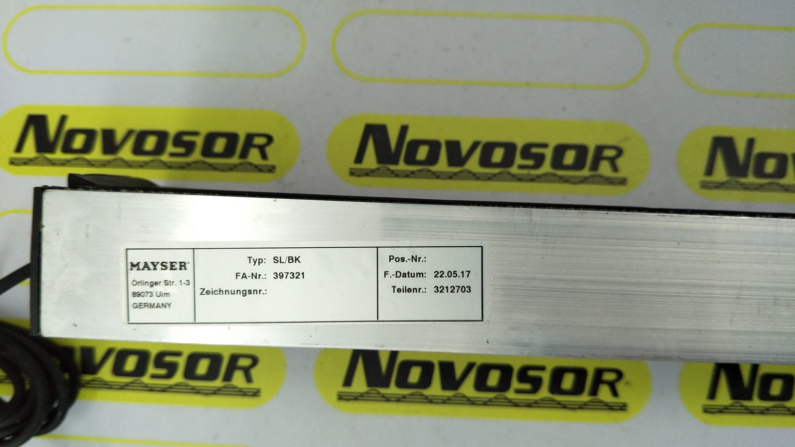 MAYSER 3209727 SL/BK 950mm GP60 EPDM C35