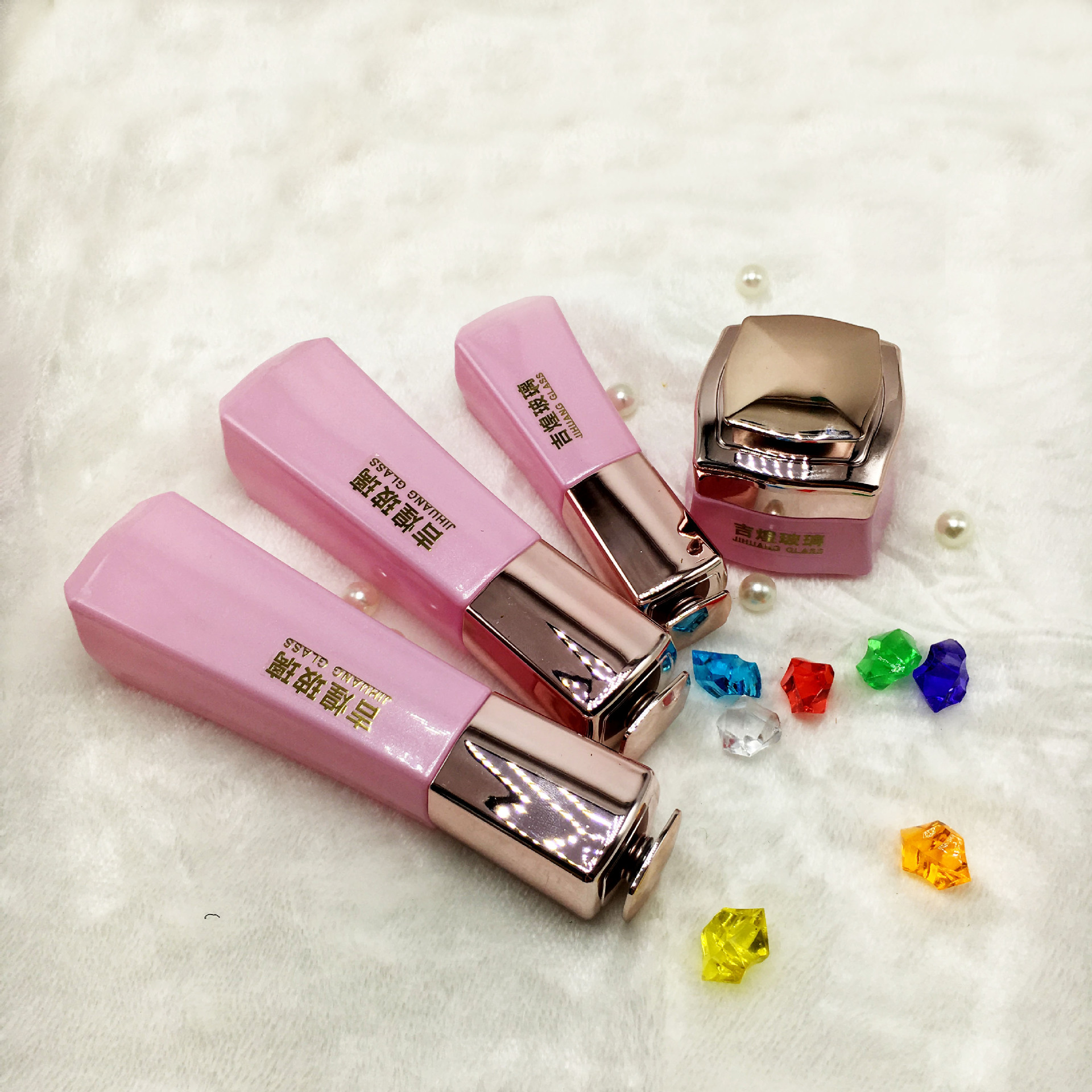 供应化妆品包材 玻璃瓶 玻璃制品 水乳霜分装瓶 型号JH1303