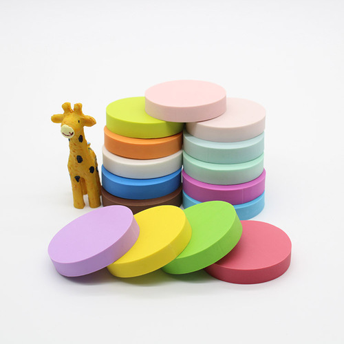DIY rubber stamp, high-end engraving special rubber brick, round rubber stamp, round 5*1CM