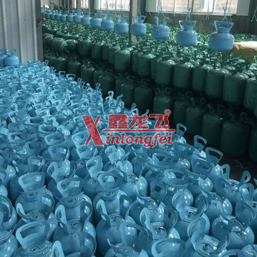 Wholesale supply of aluminum film latex balloon floating helium tank 13 liters 22 liters purity high pressure helium cylinder device