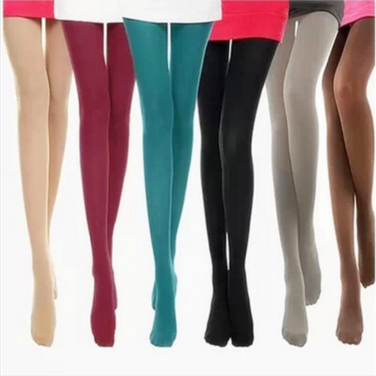 Manufacturer Wholesale Spring and Autumn Women's Velvet 40D Pantyhose, Cross-Border Hot-Selling Candy-Colored Thin Leg Warmers Manufacturer Wholesale Spring and Autumn Women's Velvet 40D Pantyhose, Cross-Border Hot-Selling Candy-Colored Thin Leg Warmers