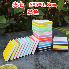 High-end rubber brick for carving, specialty rubber stamps, handmade DIY materials, square shape 5 x 5 x 0.8 cm, sandwich-style