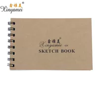 Cowhide 42K mini sketch book drawing hand-painted simple notepad notepad with shorthand notebook