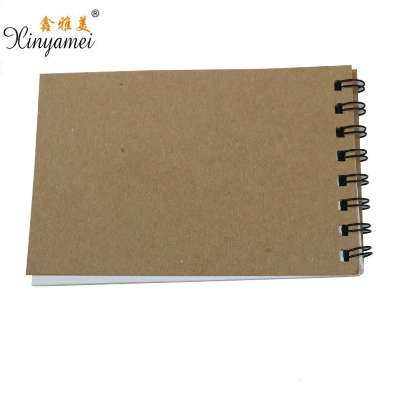 Cowhide 42K mini sketch book drawing hand-painted simple notepad notepad with shorthand notebook