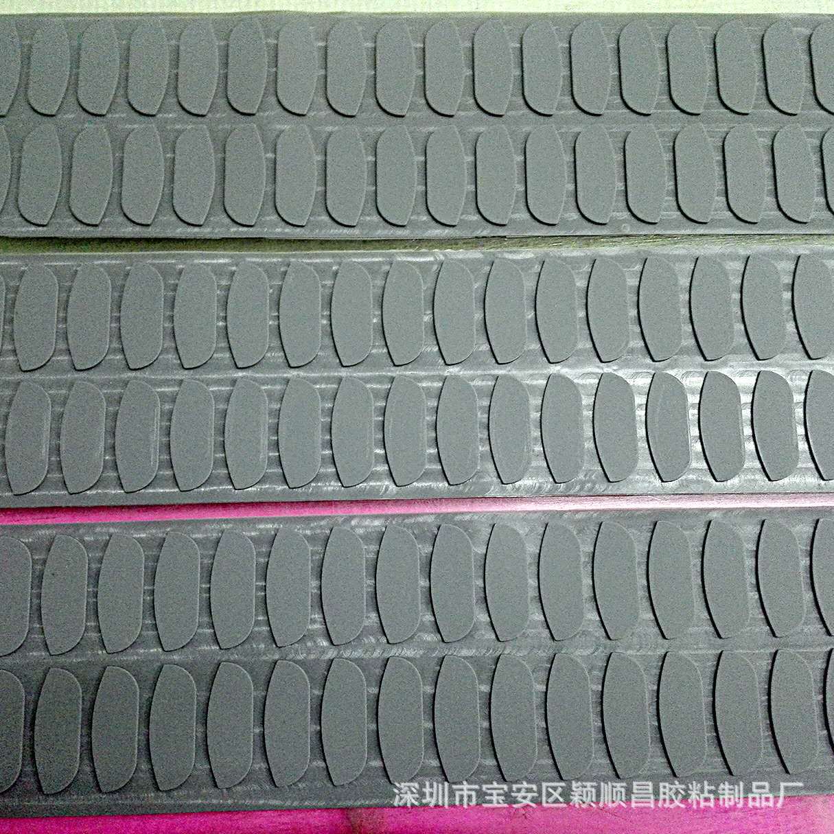 异形灰色磨砂面硅胶防滑垫 耐热台灯硅胶垫片 彩色耐磨橡硅胶脚垫