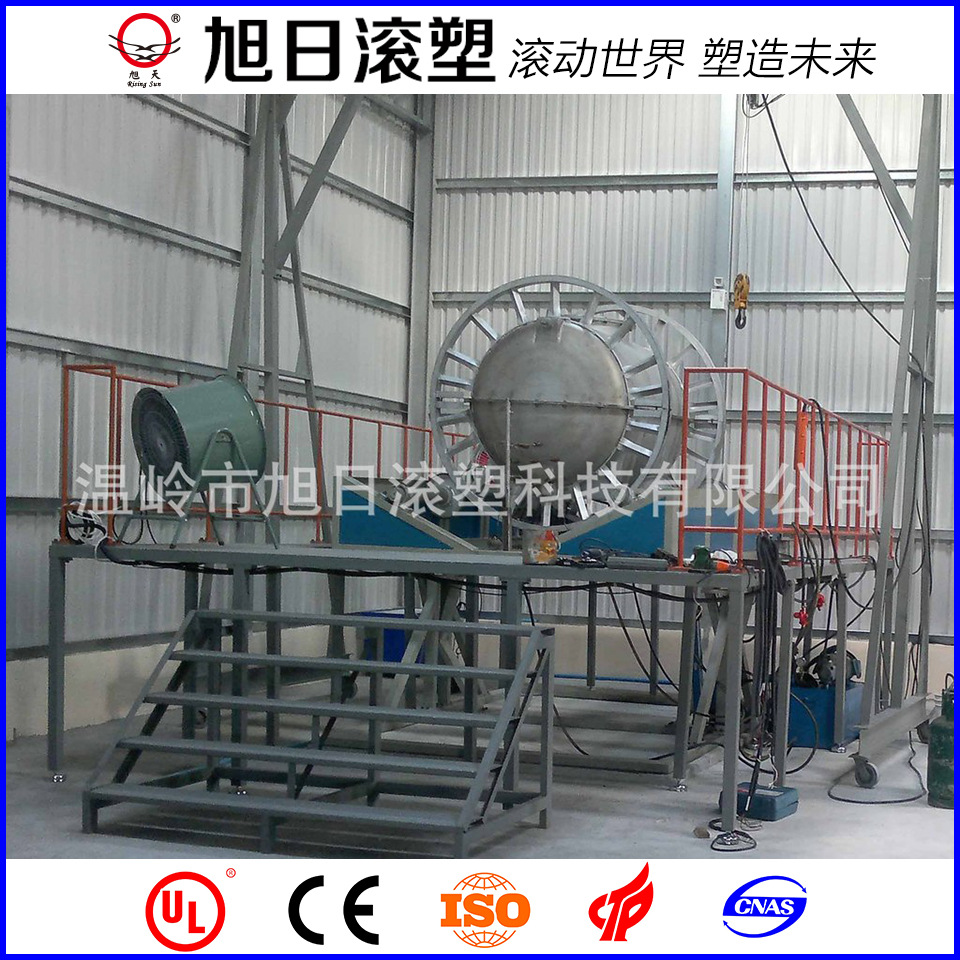 温岭旭日CS-3000穿梭式节能滚塑机 水马检查井化粪池设备厂家