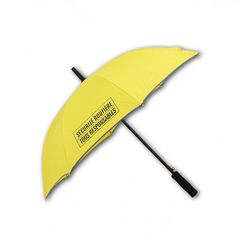 Outdoor touch weaving edging umbrella EVA handle straight bar paint sunny umbrella manufacturers supply 60#8K umbrella creative wholesale
