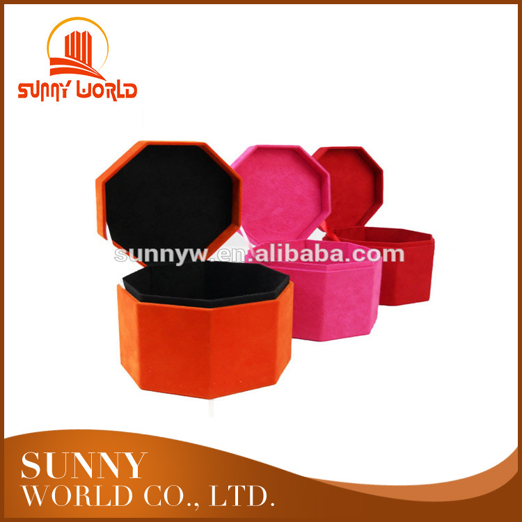 高级感便携式周大福项链戒指饰品收纳盒pu皮质耳饰盒首饰收纳盒