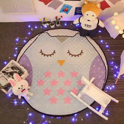 Avtomobil döşəmə paspasları – Cotton Car Storage Mat Storage - owl-15-m-diameter-round-storage-mat