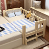 Crib from natural wood, children's fence for princess for kindergarten for side table
