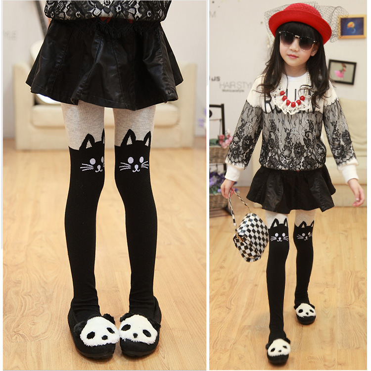 Autumn and Winter Children's padded tights girls pantyhose stitching cotton fashion Joker bottoming pants wholesale Autumn and Winter Children's padded tights girls pantyhose stitching cotton fashion Joker bottoming pants wholesale