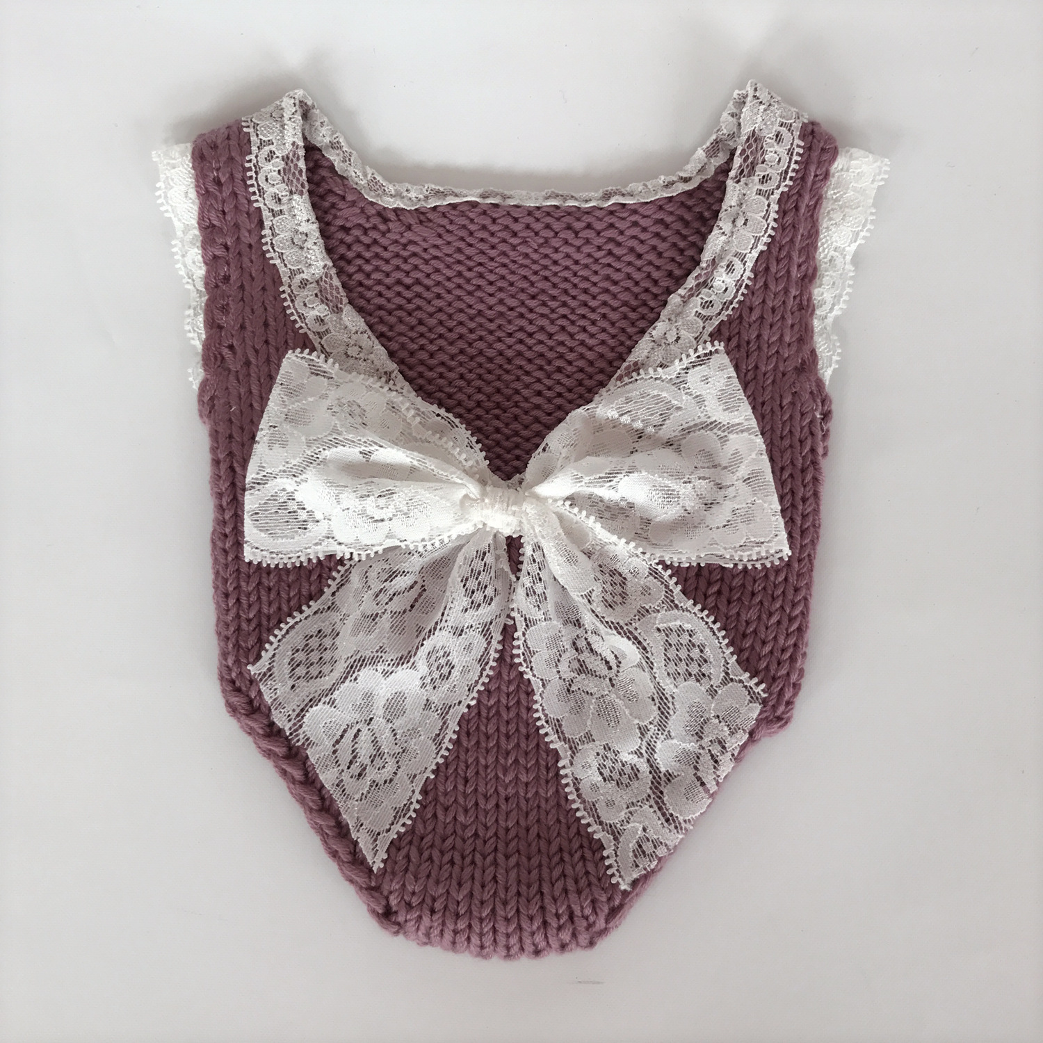 Transfronteriza nueva ropa de fotografía para niños recién nacido ropa de fotografía bebé lana hecha a mano + mono de encaje