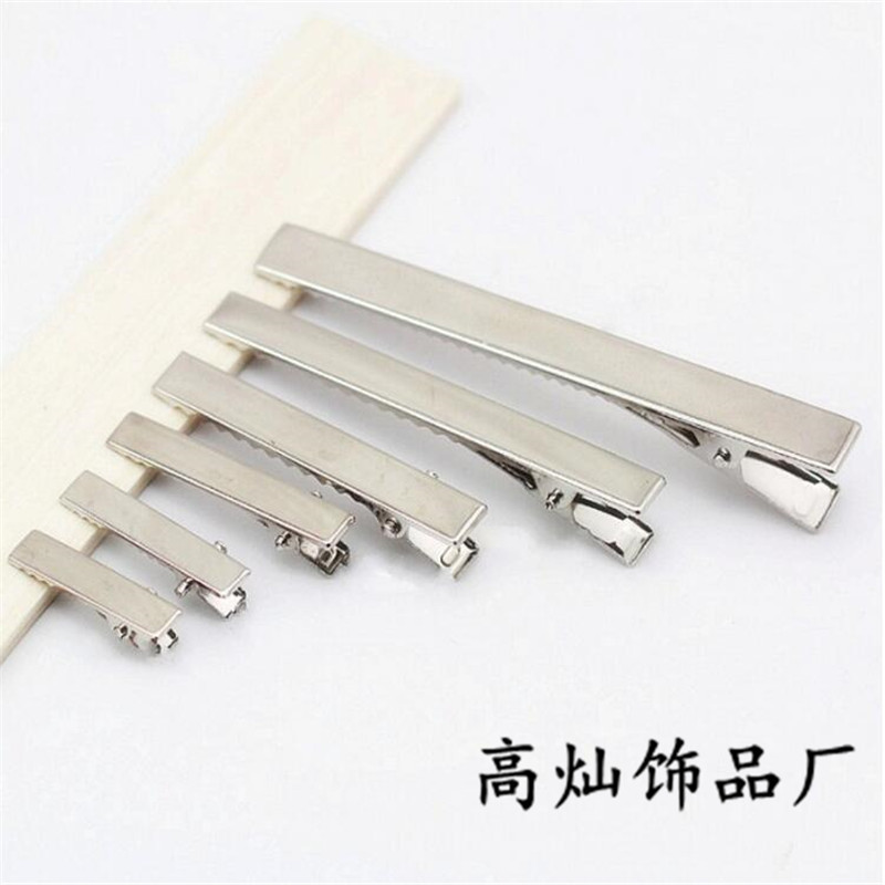Square clip duck bill clip bow bottom clip DIY handmade materials jewelry accessories manufacturers direct supply Square clip duck bill clip bow bottom clip DIY handmade materials jewelry accessories manufacturers direct supply