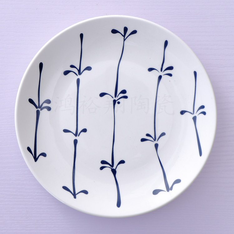 8 인치 얕은 접시 스탠드 잔디