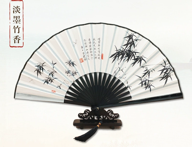 П Genuine Hanfu для мужчин и женщин, классический круглый веер, китайский стиль, подарок на день рождения
