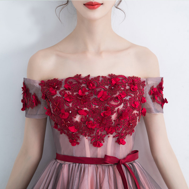 Evening dress, short mini-skirt, for bridesmaid 3