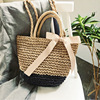 Hair band with bow, straw handheld purse one shoulder, beach shoulder bag, new collection