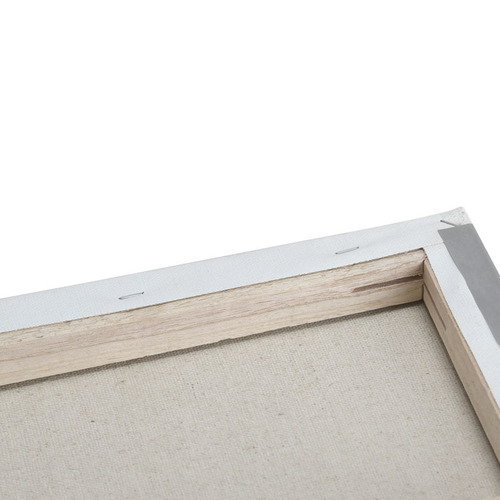 Left painted canvas frame pure cotton linen blended canvas board art student special white back nailed oil painting frame wholesale