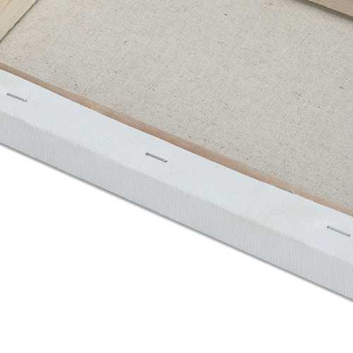 Left painted canvas frame pure cotton linen blended canvas board art student special white back nailed oil painting frame wholesale