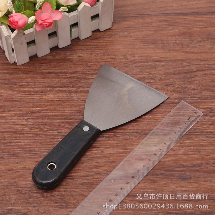 刮刀小铲刀清洁刀铁刮板腻子刮腻子工具神器塑料柄油灰刀刮地刮子
