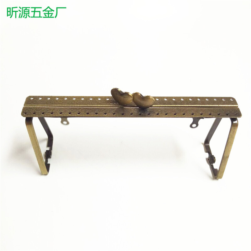 厂家供应 针孔钱包口架 晚宴包口夹 晚装包口架 箱包配件