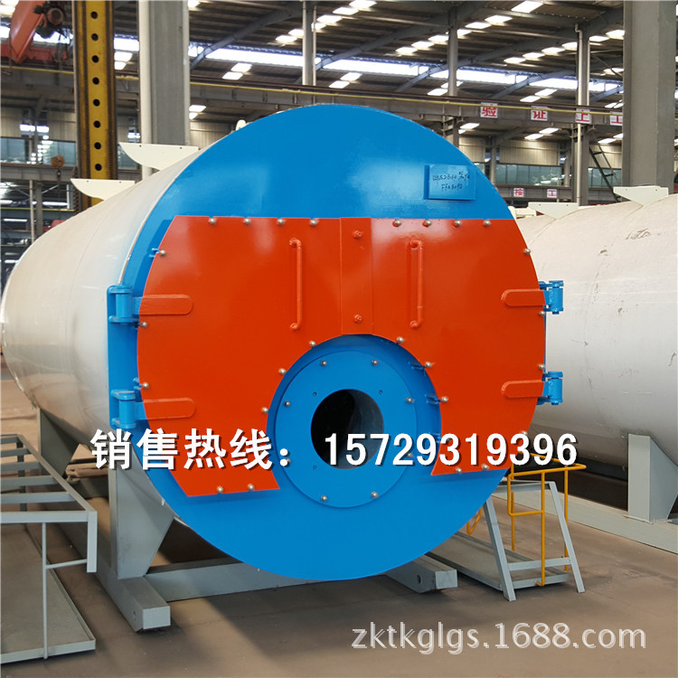 周口卧式三回程4吨燃气常压锅炉 CWNS2.8-85/60燃气热水锅炉价格