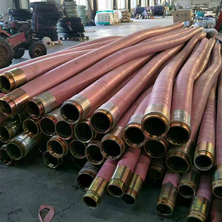 厂家供应煤矿工地4寸高压排水胶管 DN100高压钢丝吸排水胶管