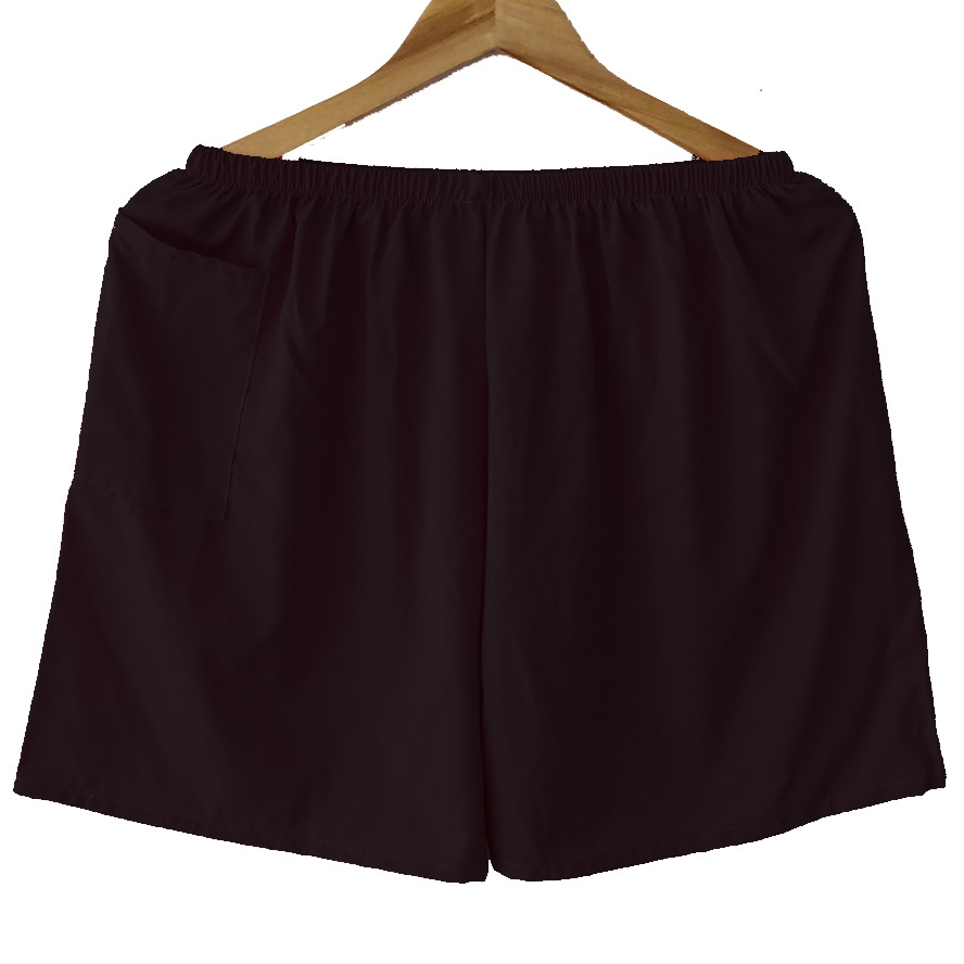 xxxl Factory Summer Men's and Women's Shorts Loose Cotton Silk Pajama Pants Solid Color Cotton Silk Plus Fertilizer to Increase Leisure Home