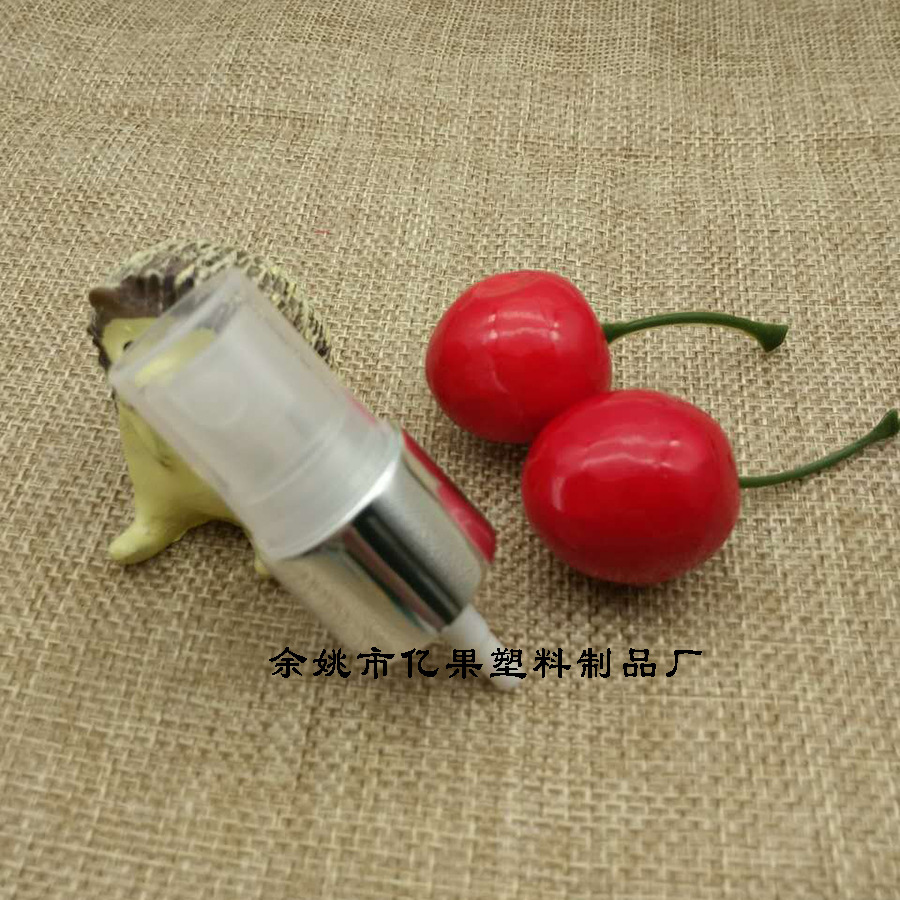 厂家批发电化铝喷头 化妆品包装瓶头乳液喷头 AS透明全罩喷头