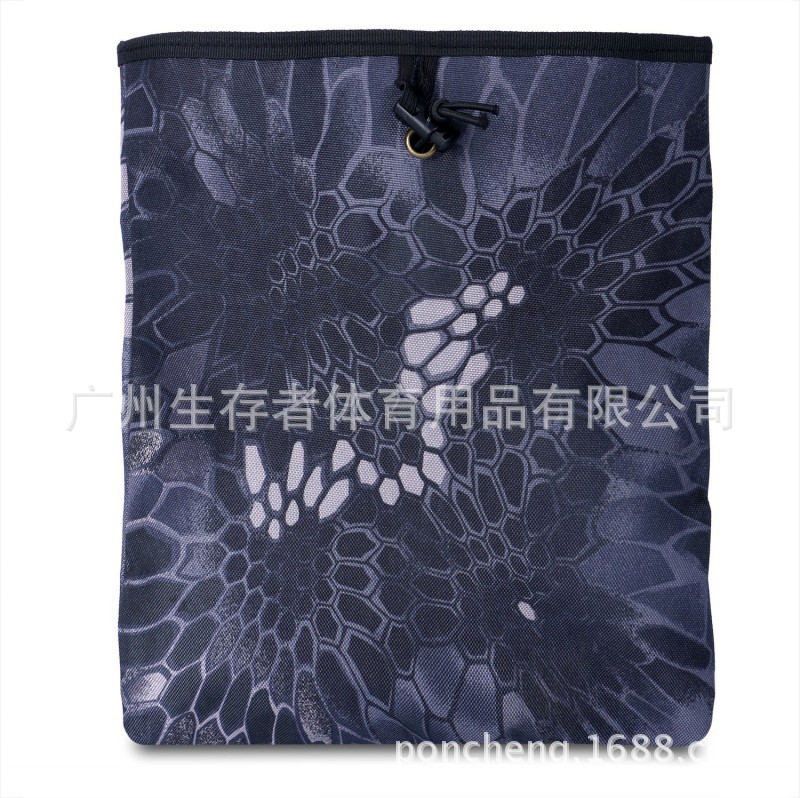 Superviviente al por mayor kit de equipos de fanáticos grandes bolsas de reciclaje tácticas bolsa de recolección de cintura inclinada al aire libre miscelánea