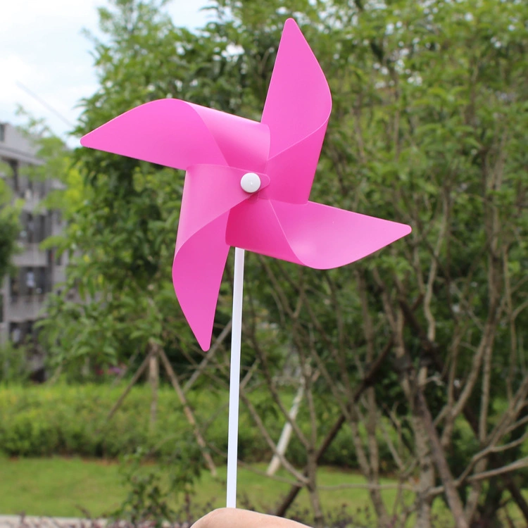 Plastic windmill toy, decorations, handmade, 21cm, wholesale